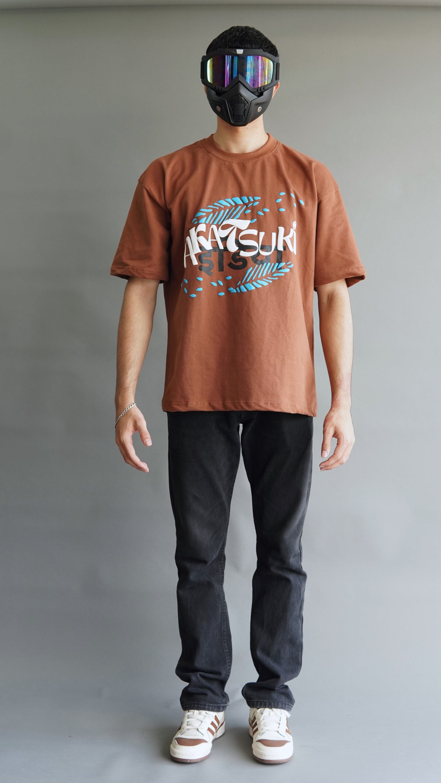 Radiate Positivity Royal Brown T-shirt