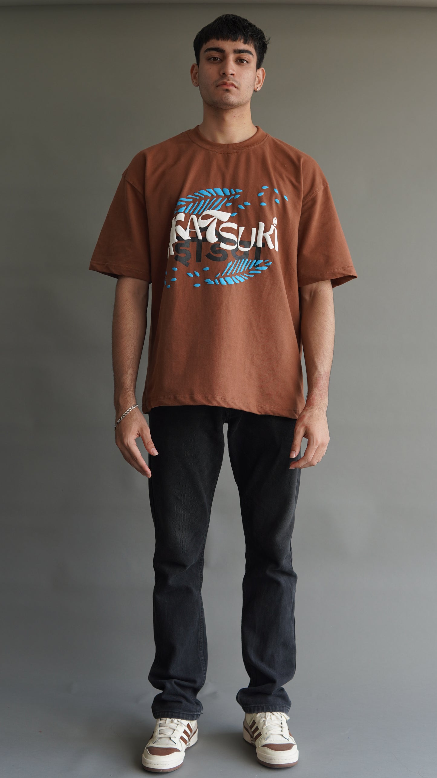 Radiate Positivity Royal Brown T-shirt